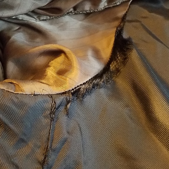 Banana Republic Black Peacoat XL - Picture 3 of 8